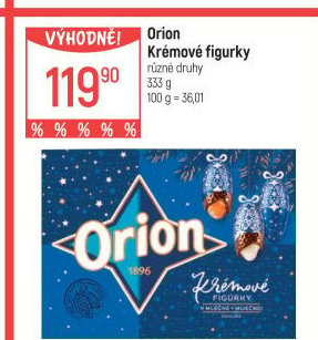 Kolekce Figurky krémové Orion