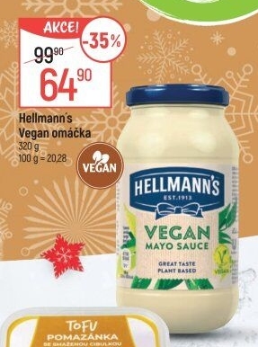 Majonéza Vegan Hellmann'