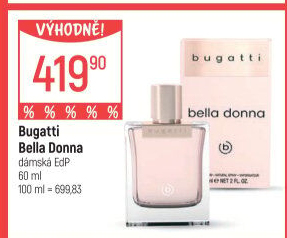 Parfémovaná voda dámská Bella Donna Bugatti