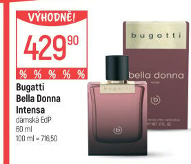Parfémovaná voda dámská Bella Donna Intensa Bugatti