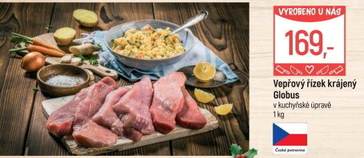 Řízky vepřové Globus