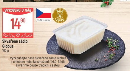 Sádlo škvařené Globus