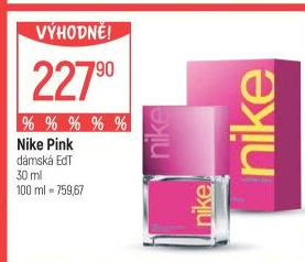 Toaletní voda dámská Pink Nike