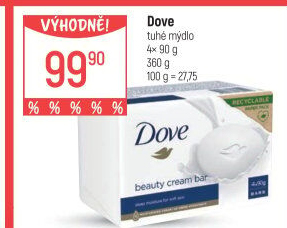 Tuhé mýdlo krémovéDove