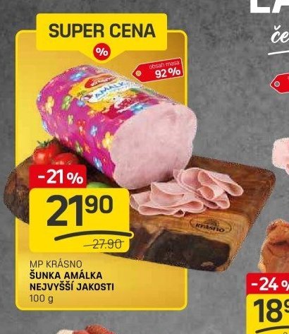 MP KRÁSNO ŠUNKA AMÁLKA NEJVYŠŠÍ JAKOST