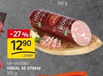 MP KRÁSNO HORAL SE SÝREM