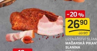UZENÁŘSTVÍ SLÁMA MAĎARSKÁ PIKANTNÍ SLANINA