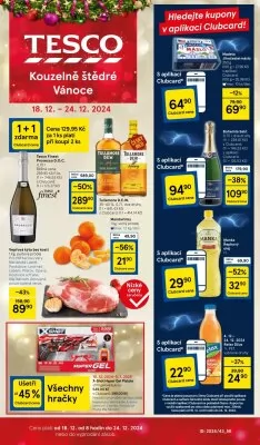 akční leták Tesco 18.12.2024-24.12.2024