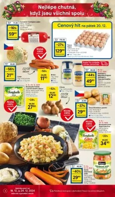 akční leták Tesco 18.12.2024-24.12.2024