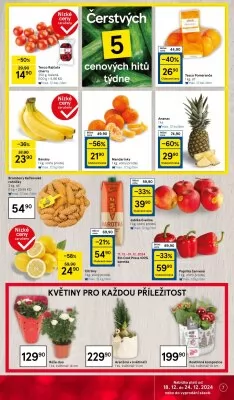 akční leták Tesco 18.12.2024-24.12.2024