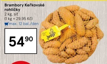 Brambory Keřkovský rohlíček - Tesco akcniletaky.com