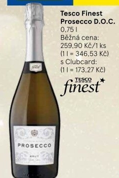 Prosecco Tesco Finest