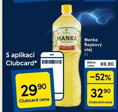 Řepkový olej Manka Fabio