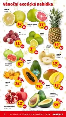akční leták Penny Market 19.12.2024-22.12.2024