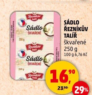 Sádlo škvařené Řezníkův talíř