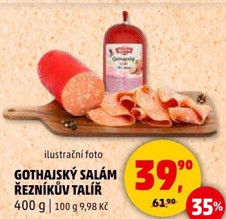 Salám Gothaj Řezníkův talíř