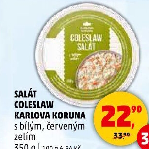 Salát coleslaw Karlova Koruna