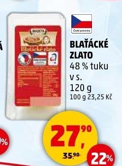 Sýr Blaťácké zlato Madeta