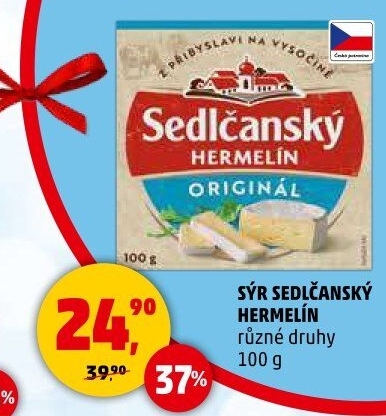 Sýr Hermelín Sedlčanský