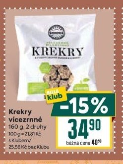 Krekry vícezrnné
