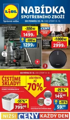 akční leták Lidl 23.12.2024-31.12.2024