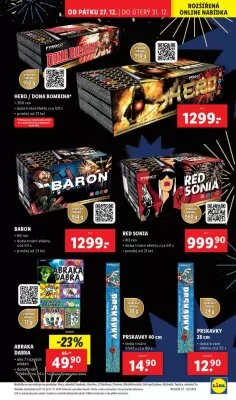 akční leták Lidl 23.12.2024-31.12.2024