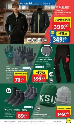 akční leták Lidl 23.12.2024-31.12.2024