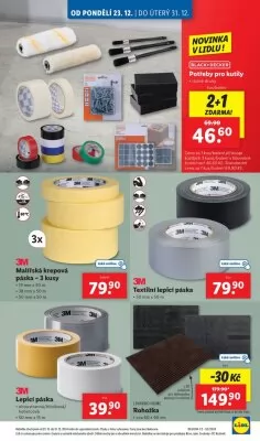 akční leták Lidl 23.12.2024-31.12.2024