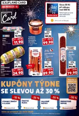 akční leták Kaufland 27.12.2024-31.12.2024