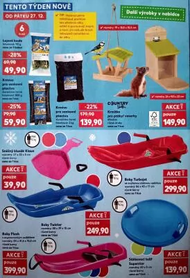 akční leták Kaufland 27.12.2024-31.12.2024