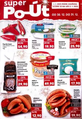 akční leták Kaufland 27.12.2024-31.12.2024