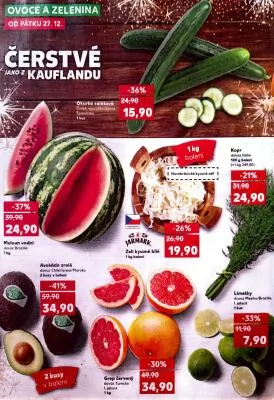akční leták Kaufland 27.12.2024-31.12.2024