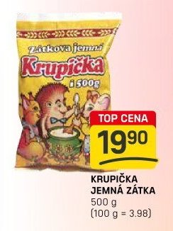 KRUPIČKA JEMNÁ ZÁTKA