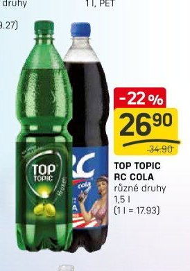 TOP TOPIC RC COLA