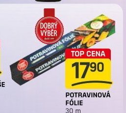 POTRAVINOVÁ FÓLIE