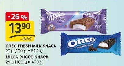 Fresh Milk snack Oreo