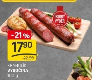 Salám Vysočina Krahulík