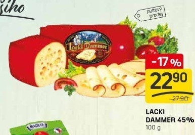 Sýr 45% Lacki Dammer