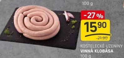 Vinná klobása Kostelecké uzeniny
