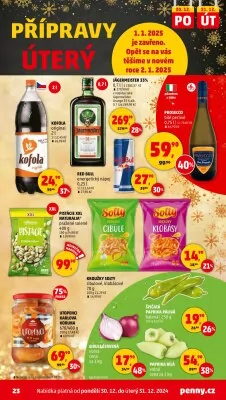 akční leták Penny Market 27.12.2024-31.12.2024