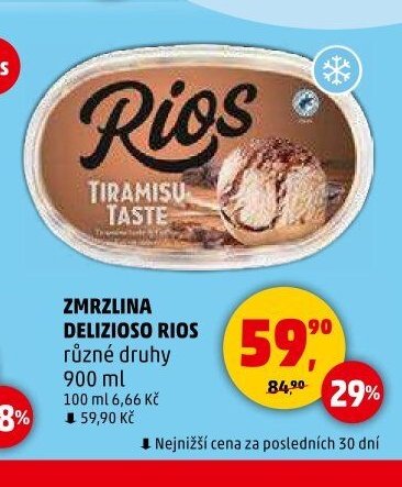 Zmrzlina Delizioso Rios 900 ml