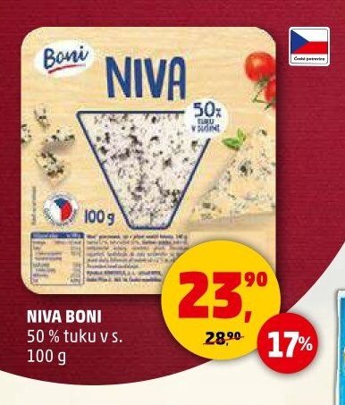 NIVA BONI 50 % tuku v s. 100 g