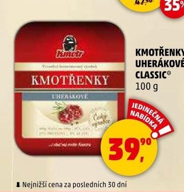 KMOTŘENKY UHERÁKOVÉ, CLASSIC 100 g