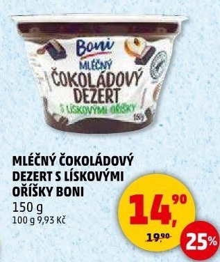 Dezert mléčný Boni