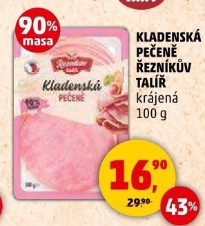 Kladenská pečeně Řezníkův talíř