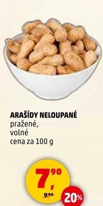 Neloupané arašídy