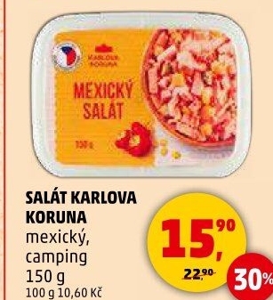 Salát camping Karlova Koruna