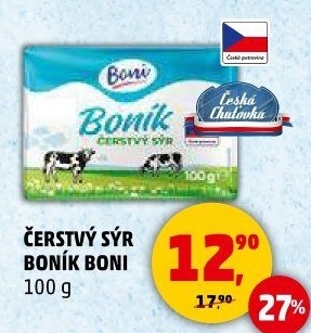 Sýr čerstvý Boník Boni