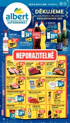 akční leták Albert 27.12.2024-31.12.2024