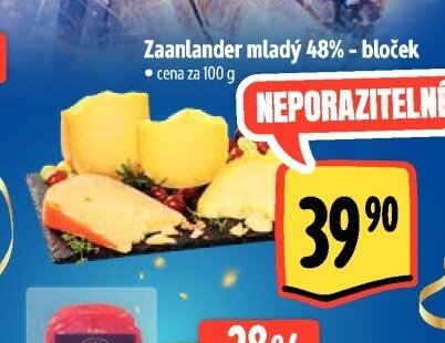 Zaanlander mladý 48% - bloček